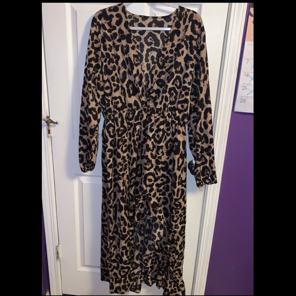 Leopard Print Dress